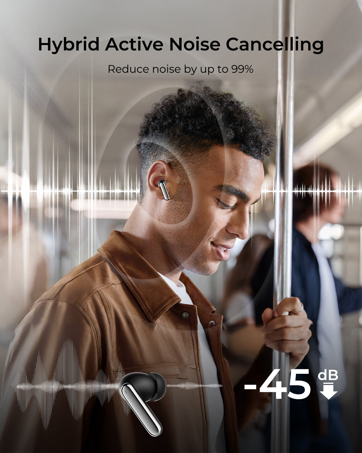 wegear TW9 Hybrid ANC True Wireless Stereo Earbuds