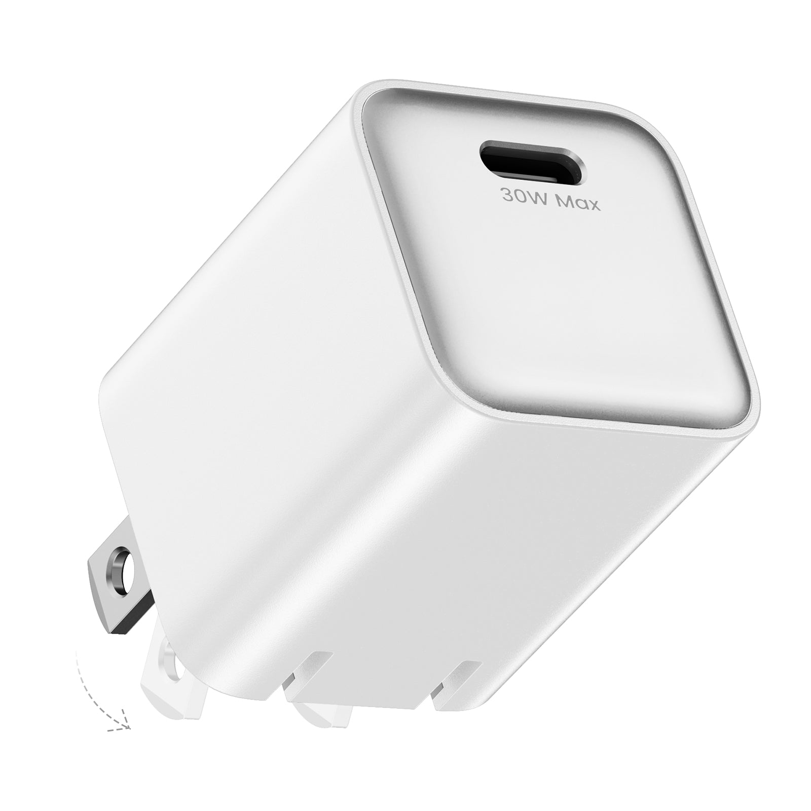 PA5 iPhone 15 16 Charger Fast Charging, 30W USB C Charger Block with GaN III Tech, PD3.0 and PPS Foldable Wall Charger for iPhone 16/15 and More Series, Galaxy, iPad, Compatible with MagSafe