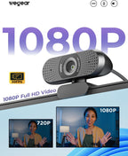 wegear Full HD 1080p Webcam