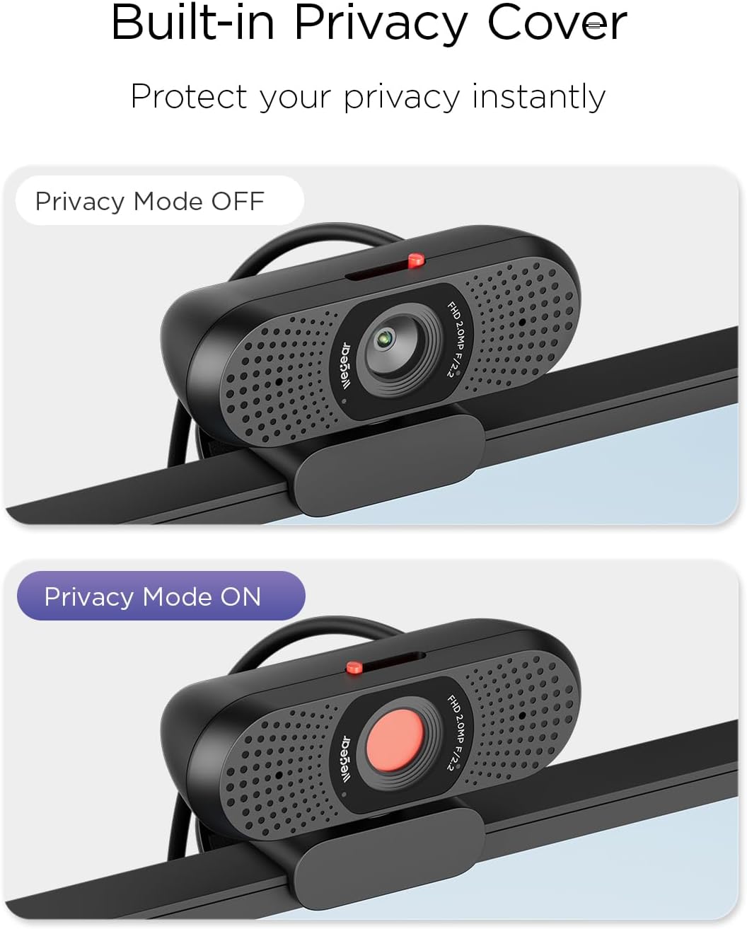 wegear Full HD 1080p Webcam