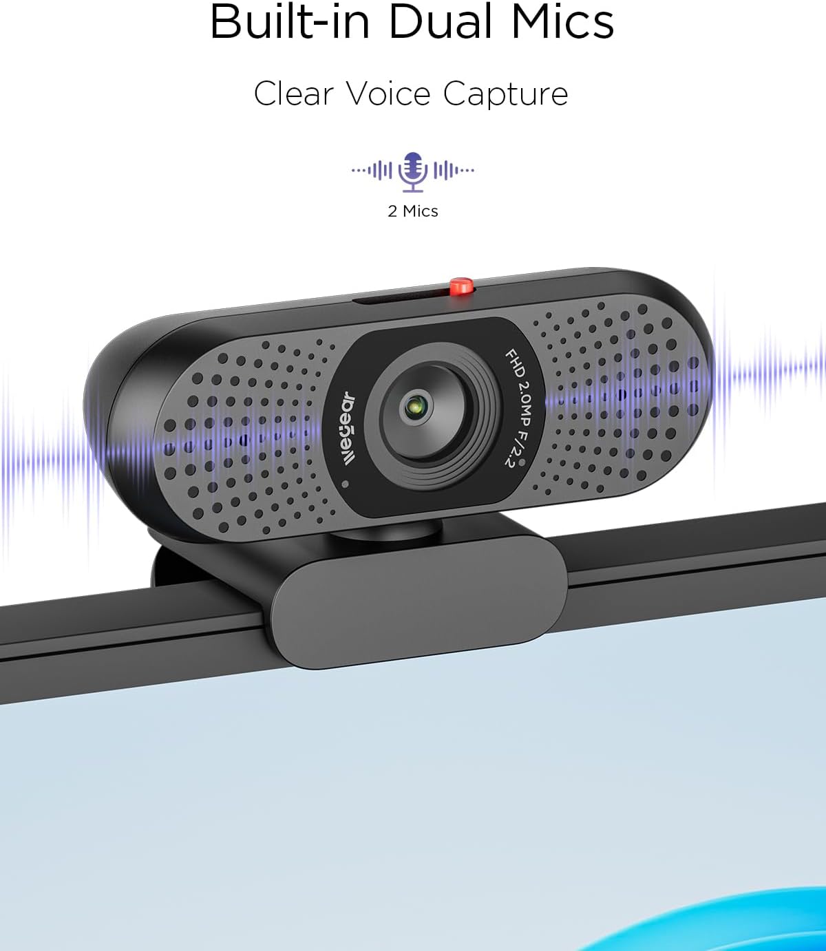 wegear Full HD 1080p Webcam