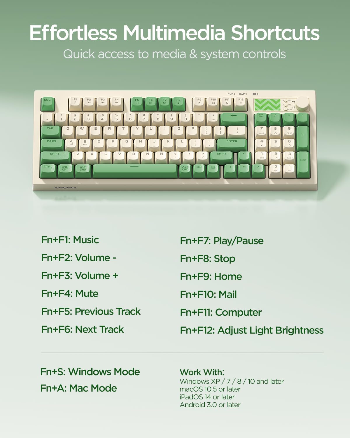 wegear  START S94 Colorful Keyboard