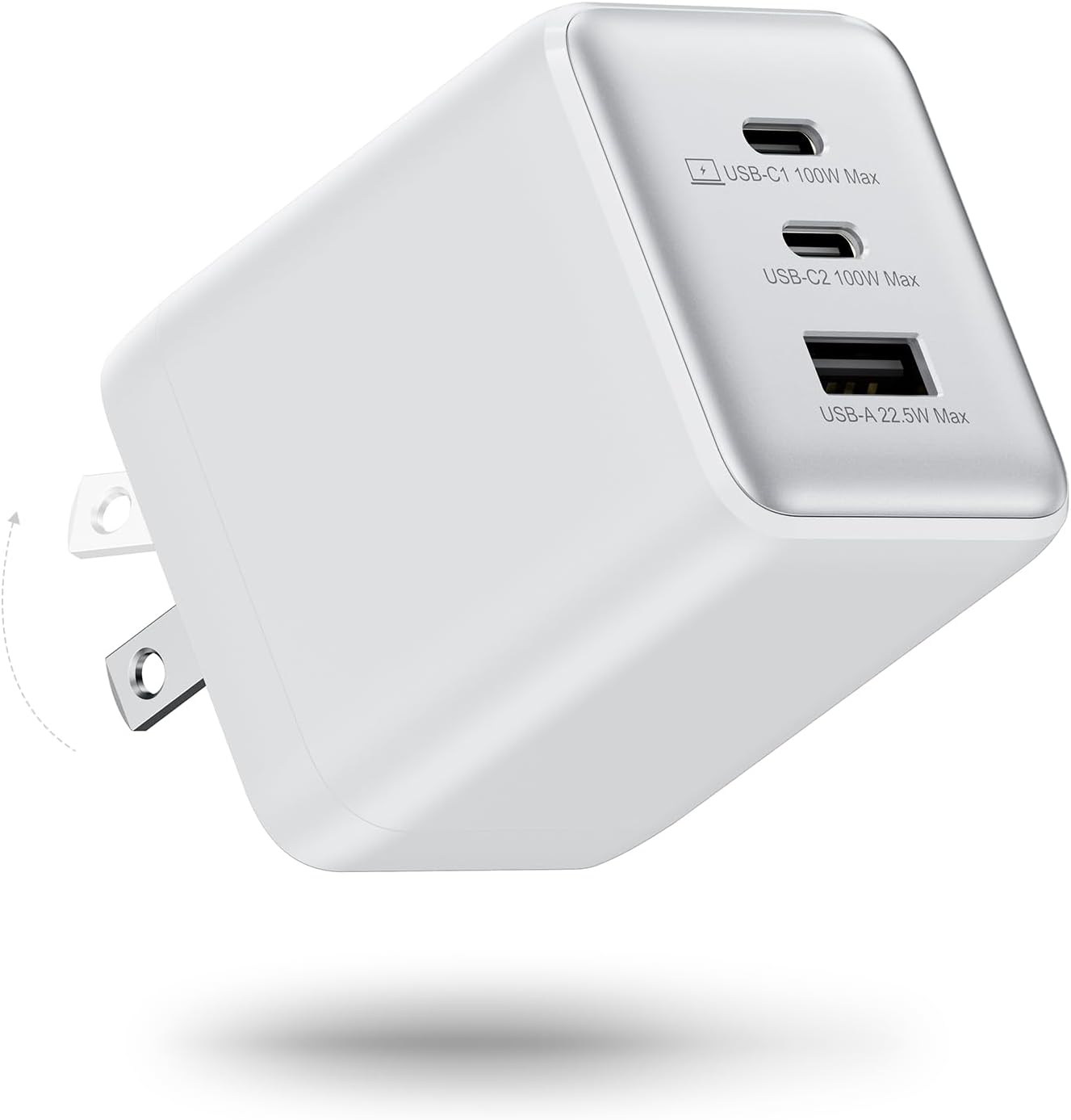 wegear PA4 100W USB-C Multi-Port GaN Adapter