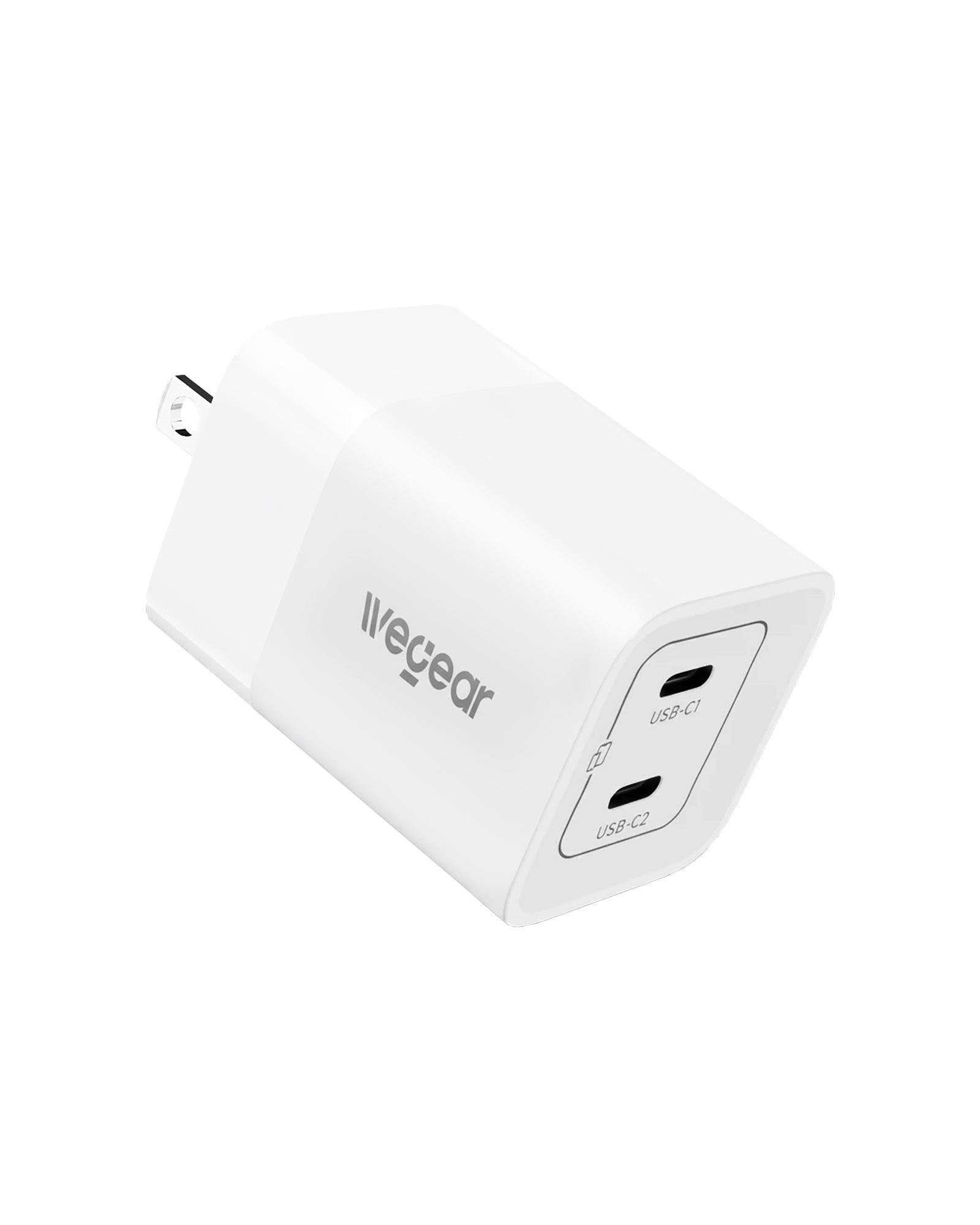 wegear PA1215 45W Dual-Port USB-C GaN Adapter