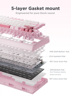 wegear BLITZ B79 Wireless Mechanical Keyboard