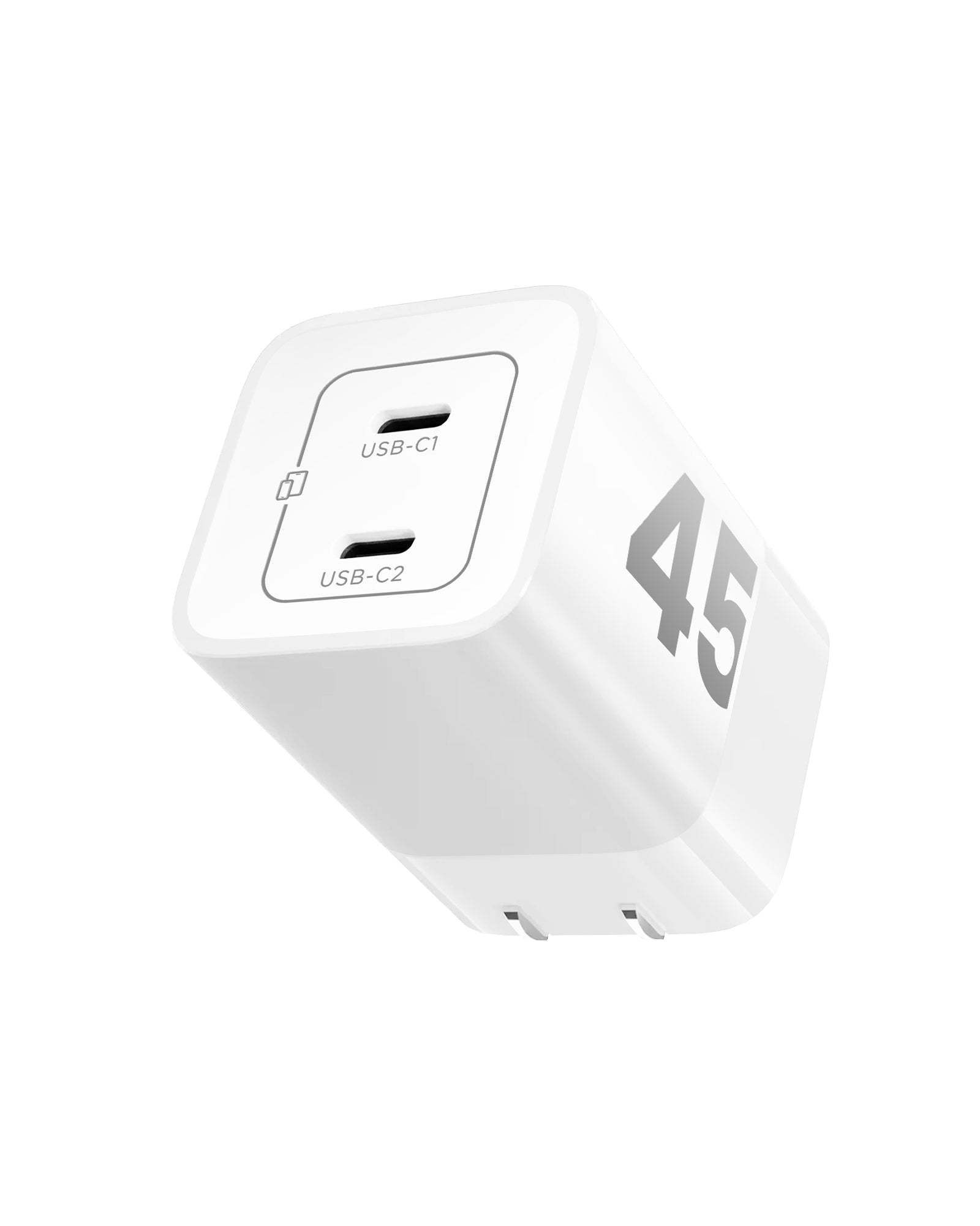 wegear PA1215 45W Dual-Port USB-C GaN Adapter