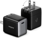 wegear 45W Nano Charger (1-Port,GaN) 2Pack