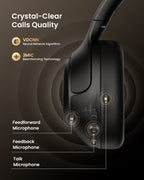 wegear HS1 Hybrid ANC Wireless Bluetooth Stereo Over-Ear Headset (Black)