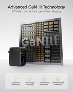 wegear 70W Charger (3-Port, Smart Display)