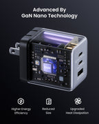 wegear PA4 100W USB-C Multi-Port GaN Adapter