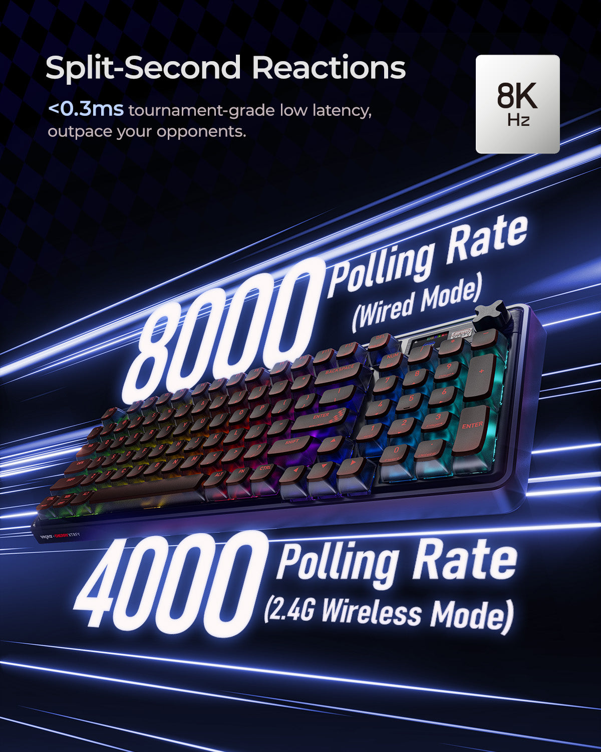 wegear x Cherry PIXIU98 Mechanical Keyboard 95 Keys