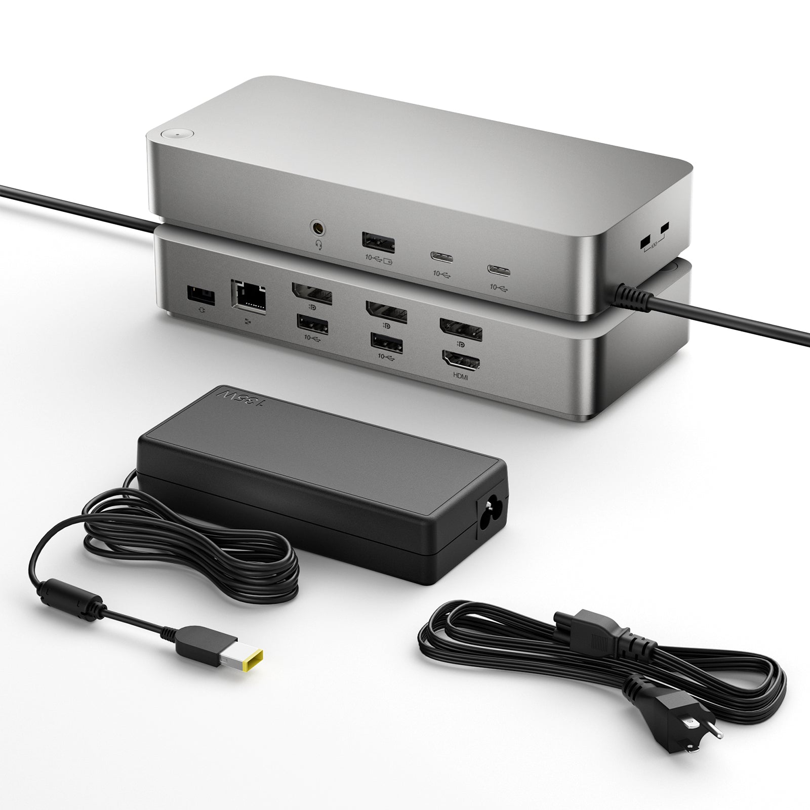 wegear Laptop Docking Station(12-in-1), for Thunderbolt 4, USB 4, or USB-C Systems, 92W Charging for Laptop, 40 Gbps Data Transfer, Single 8K, Quad 4K Display, Ethernet, Compatible with Windows, MacOS