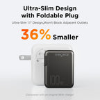 wegear 100W GaN 3-Port Slim Foldable Fast USB C Charger Block