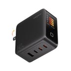 wegear 140W Charger(4-Port, PD3.1, Smart Display) with Cable