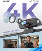 wegear  4K Webcam C300